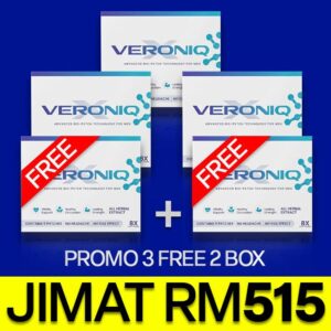 PAKEJ LIMITED (3 KOTAK VERONIQX + FREE 2 KOTAK VERONIQX)